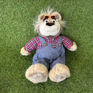 Vintage Real Talkin' Wise Crackin Bubba Talking Plush Bear‎ 1997 Tyco WORKS